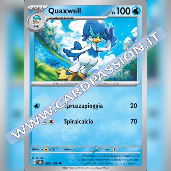 053/198 Quaxwell | Scarlatto e Violetto