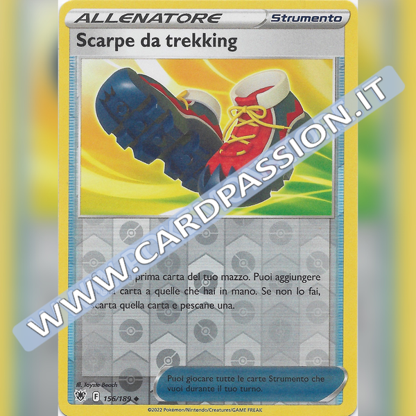 156/189 Scarpe da Trekking Non Comune Reverse | Lucentezza Siderale - Card Passion
