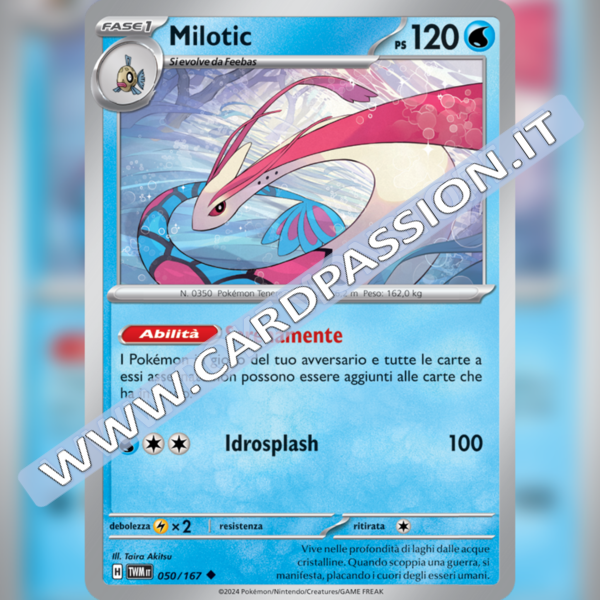 050/167 Milotic | Crepuscolo Mascherato