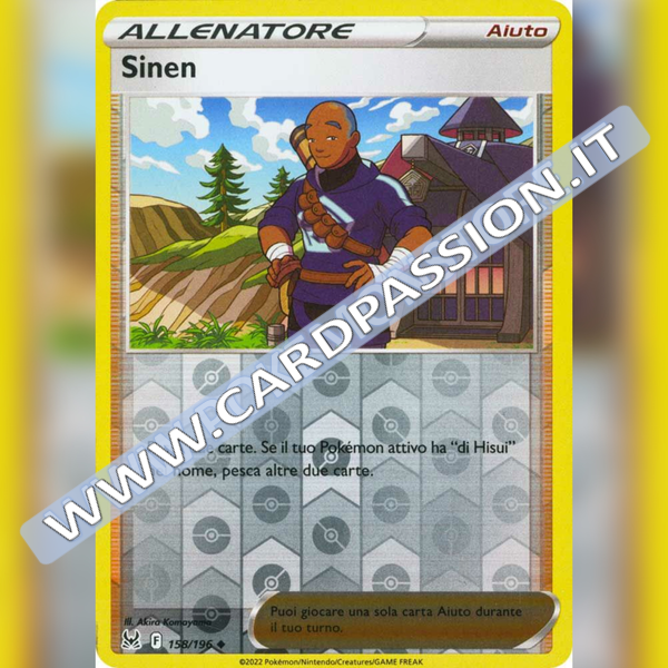 158/196 Sinen Reverse | Origine Perduta - Card Passion