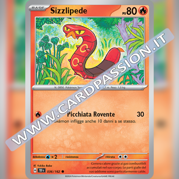 036/162 Sizzlipede | Cronoforze