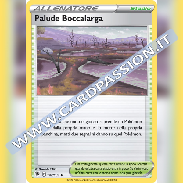 142/189 Palude Baccalarga Non Comune | Lucentezza Siderale - Card Passion