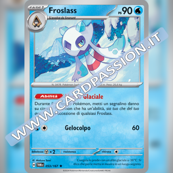 053/167 Froslass Holo | Crepuscolo Mascherato