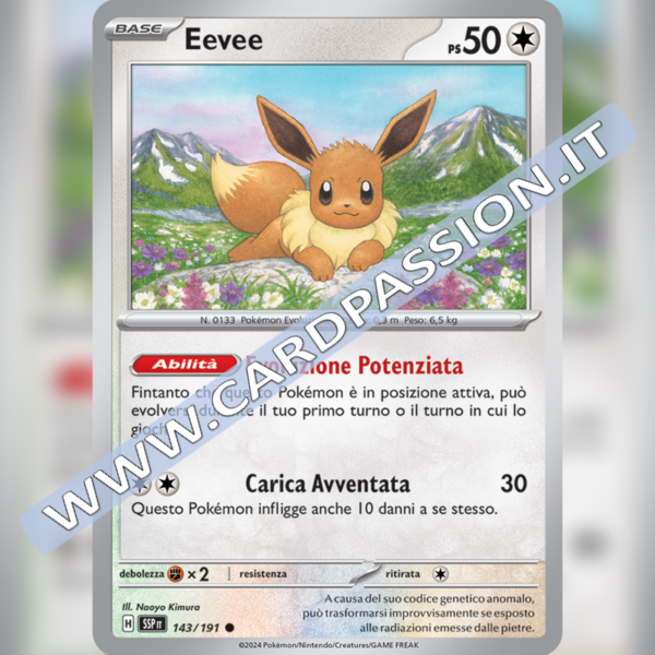 143/191 Eevee | Scintille Folgoranti