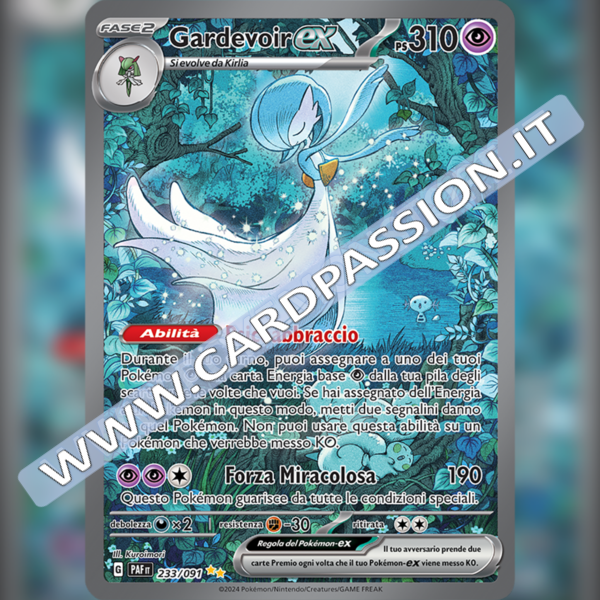 233/091 Gardevoir ex Ultra Shiny (Alternative Art) | Destino di Paldea