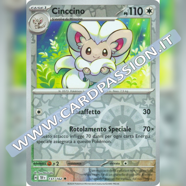 137/162 Cinccino Reverse | Cronoforze