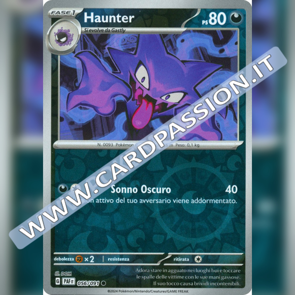 056/091 Haunter Reverse | Destino di Paldea