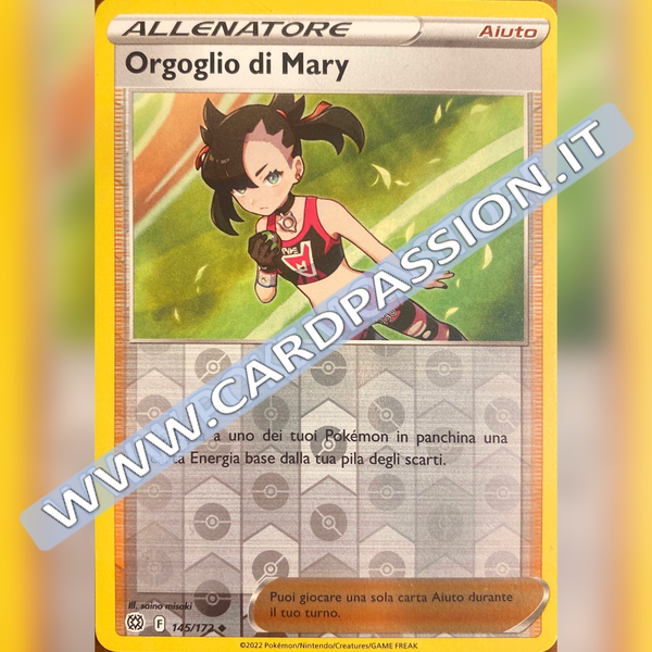 145/172 Orgoglio di Mary Reverse | Astri Lucenti - Card Passion