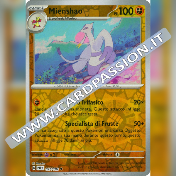 097/182 Mienshao Reverse | Paradosso Temporale
