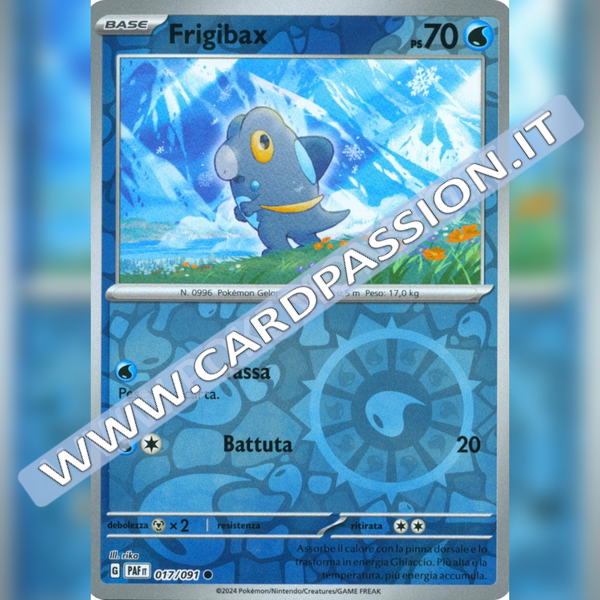 017/091 Frigibax Reverse | Destino di Paldea