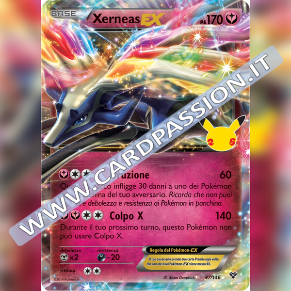 97/146 Xerneas EX | Gran Festa - Card Passion