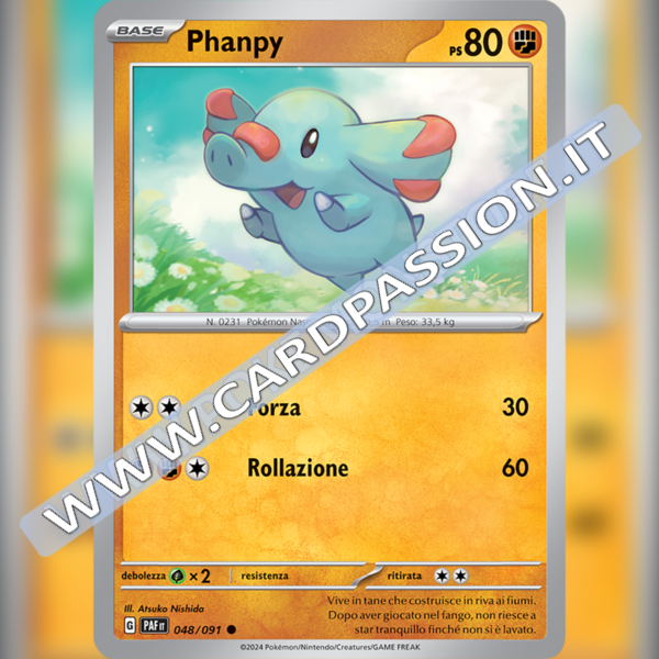 048/091 Phanpy | Destino di Paldea