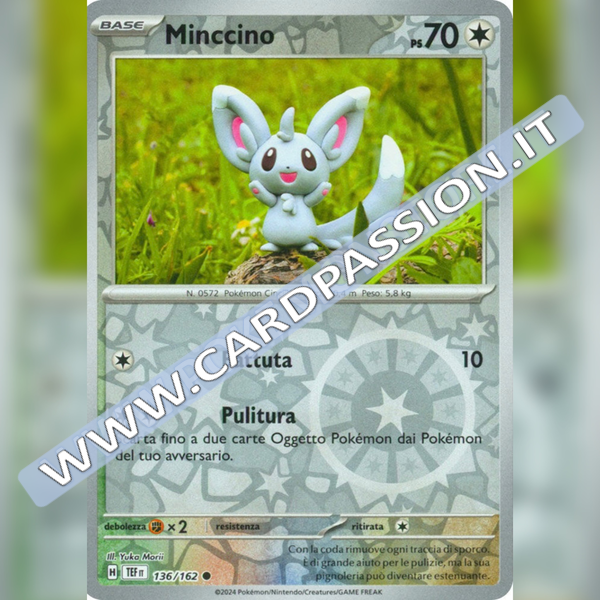 136/162 Minccino Reverse | Cronoforze
