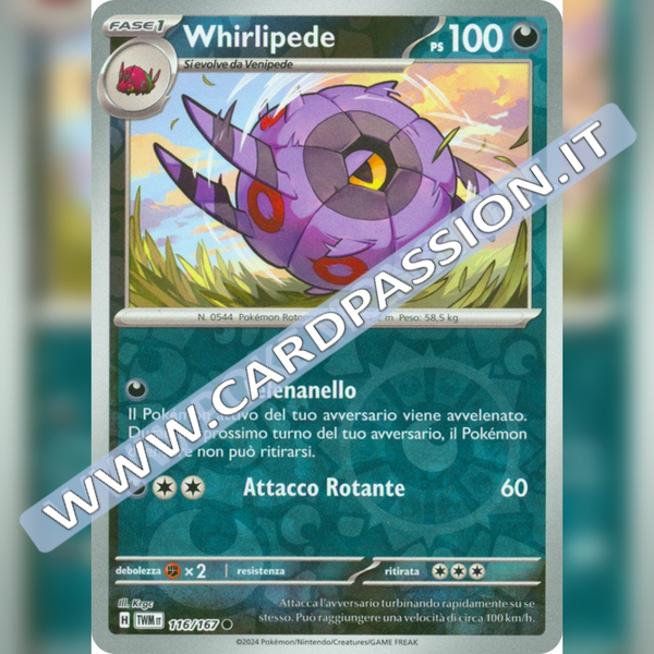 116/167 Whirlipede Reverse | Crepuscolo Mascherato