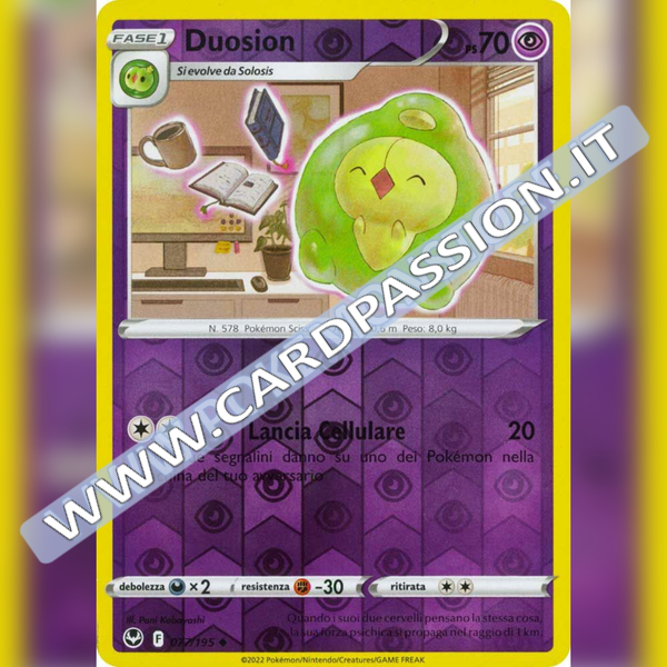 077/195 Duosion Reverse | Tempesta Argentata