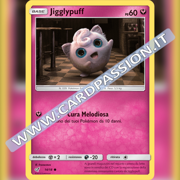 14/18 Jigglypuff Holo | Detective Pikachu