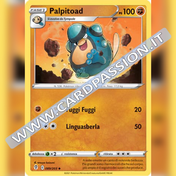 089/203 Palpitoad | Evoluzioni Eteree - Card Passion