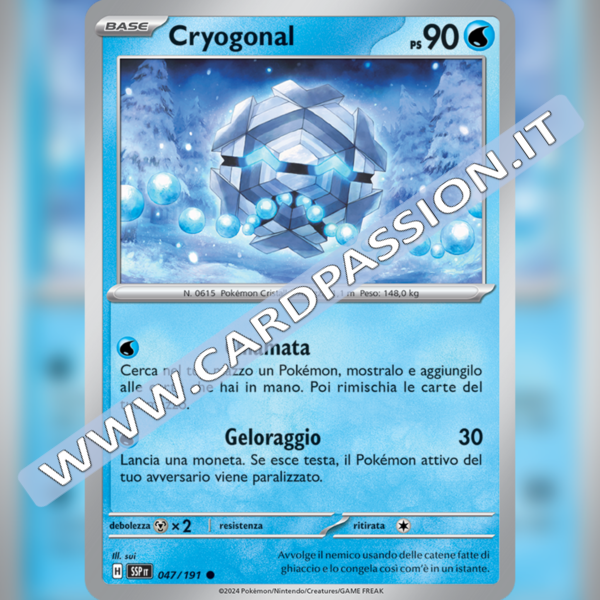 047/191 Cryogonal | Scintille Folgoranti