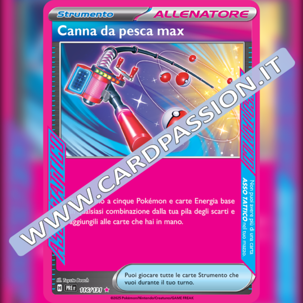 116/131 Canna da Pesca Max Asso Tattico | Evoluzioni Prismatiche