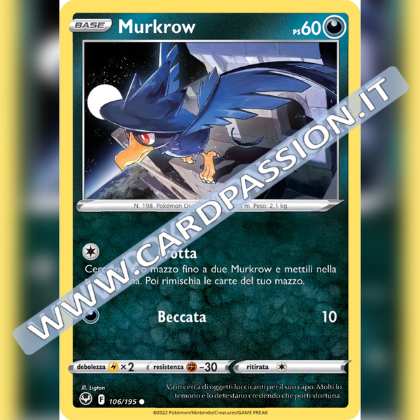 106/195 Murkrow | Tempesta Argentata