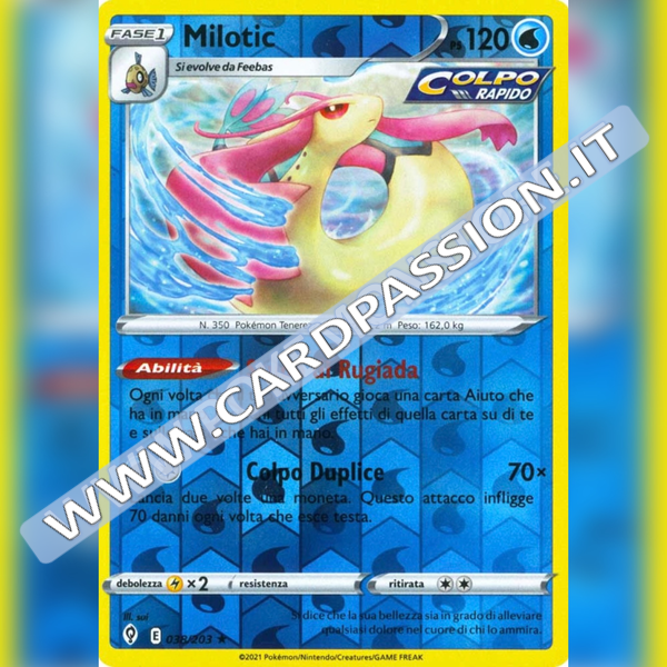 038/203 Milotic Reverse | Evoluzioni Eteree - Card Passion