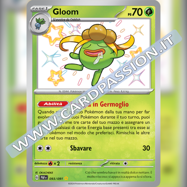 093/091 Gloom Shiny | Destino di Paldea