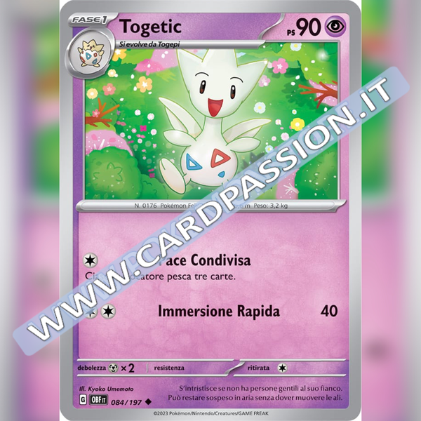 084/197 Togetic | Ossidiana Infuocata