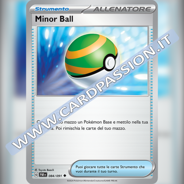 084/091 Minor Ball | Destino di Paldea