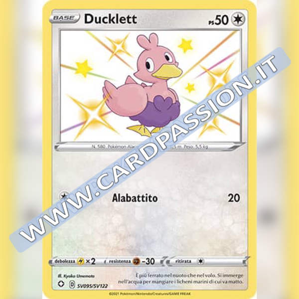SV095/SV122 Ducklett Baby Shiny | Destino Splendente - Card Passion