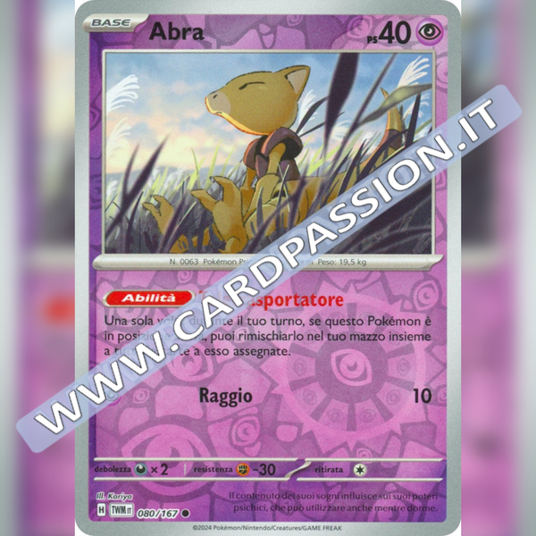 080/167 Abra Reverse | Crepuscolo Mascherato