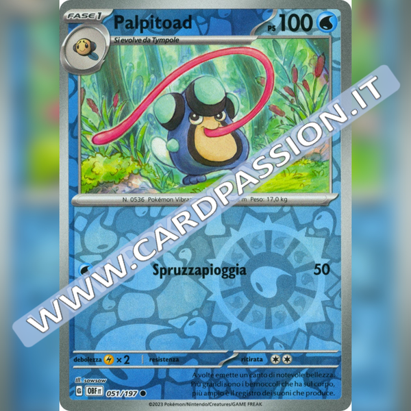 051/197 Palpitoad Reverse | Ossidiana Infuocata