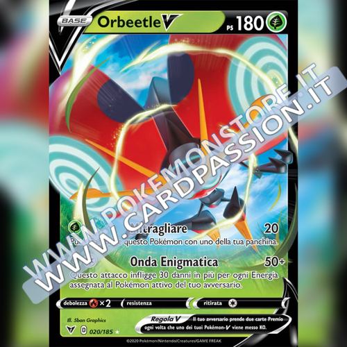 020/185 Orbeetle V | Voltaggio Sfolgorante - Card Passion