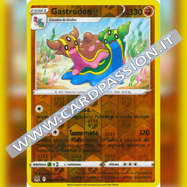 102/196 Gastrodon Reverse | Origine Perduta - Card Passion