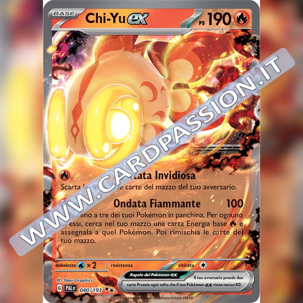 040/193 Chi-Yu ex | Evoluzioni a Paldea