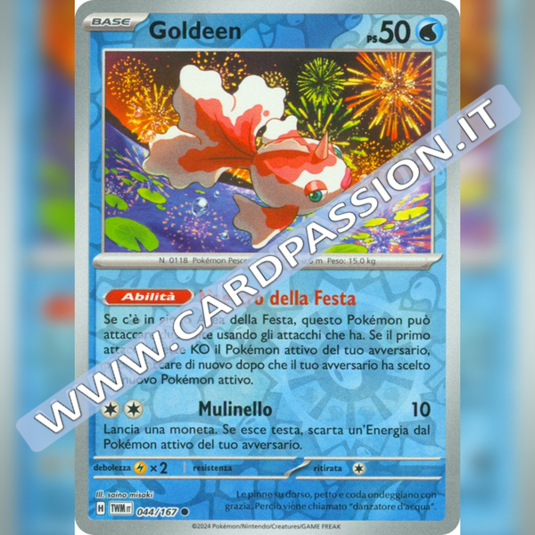 044/167 Goldeen Reverse | Crepuscolo Mascherato