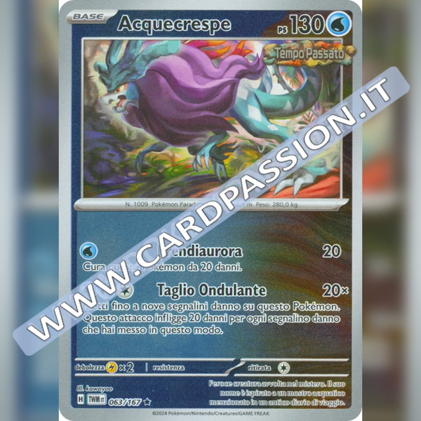 063/167 Acquecrespe Reverse | Crepuscolo Mascherato