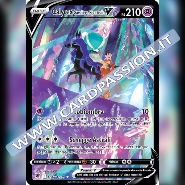 TG17/TG30 Calyrex Cavaliere Spettrale V | Lucentezza Siderale - Card Passion