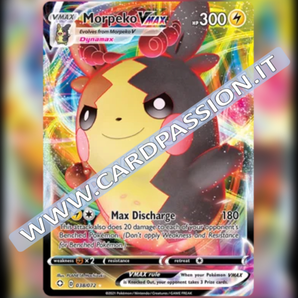 038/072 Morpeko VMax (ENG) | Shining Fates - Card Passion