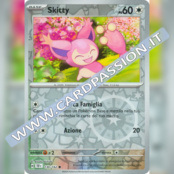 130/162 Skitty Reverse | Cronoforze
