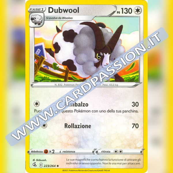 223/264 Dubwool | Colpo Fusione - Card Passion