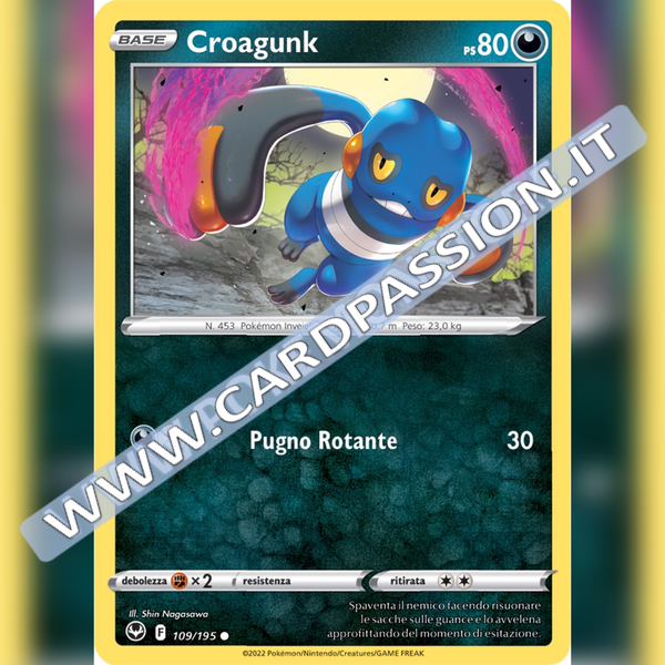 109/195 Croagunk | Tempesta Argentata