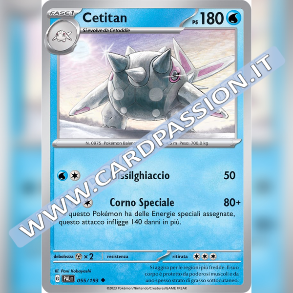 055/193 Cetitan | Evoluzioni a Paldea