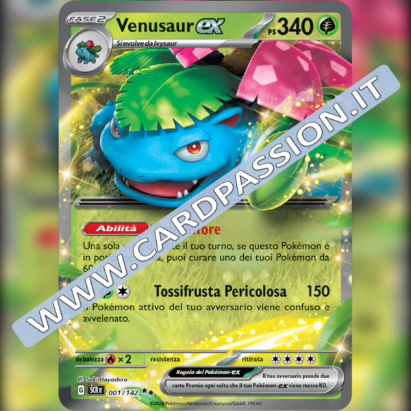 001/142 Venusaur ex | Corona Astrale