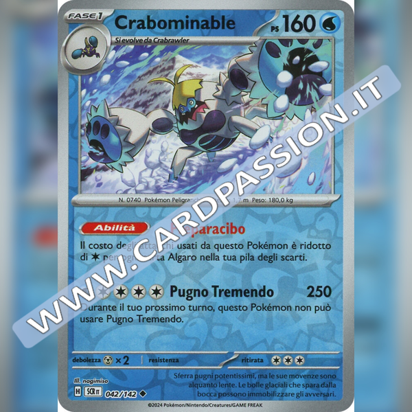 042/142 Crabominable Reverse | Corona Astrale