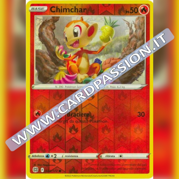 024/172 Chimchar Reverse | Astri Lucenti - Card Passion