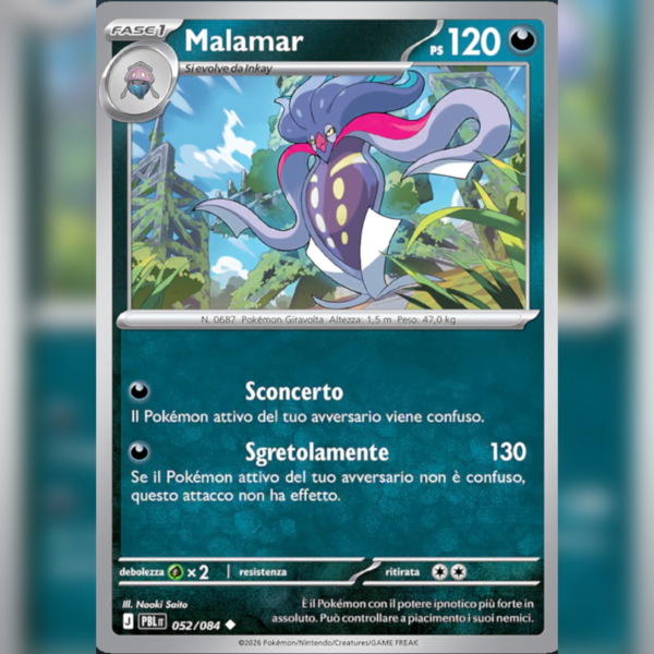 052/084 Malamar | Buio Pesto