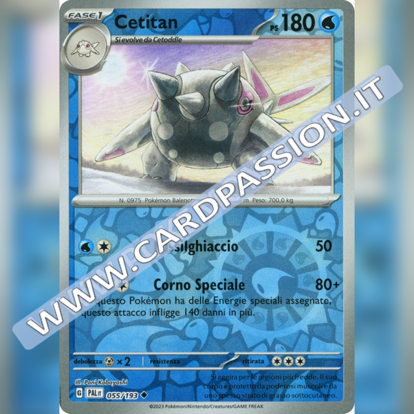 055/193 Cetitan Reverse | Evoluzioni a Paldea
