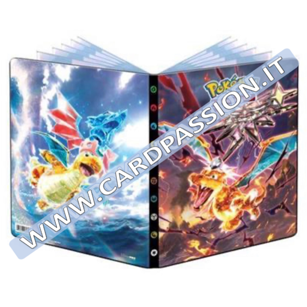 ★ Album Pokémon Charizard e Dragonite (Ultra PRO) | 9 tasche - 14 pagine