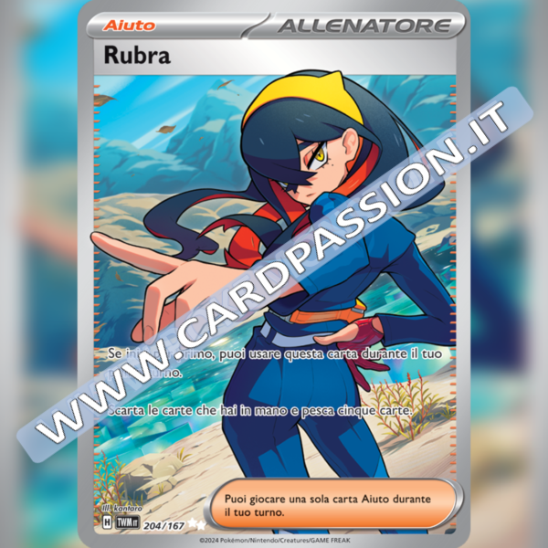 204/167 Rubra (Full Art) | Crepuscolo Mascherato