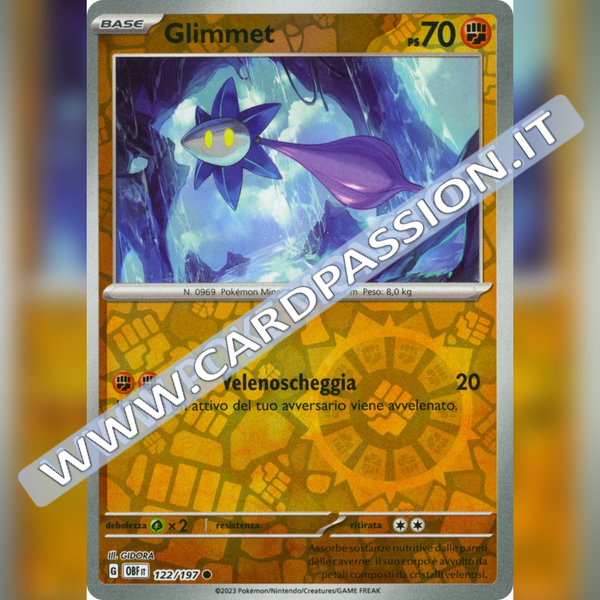122/197 Glimmet Reverse | Ossidiana Infuocata
